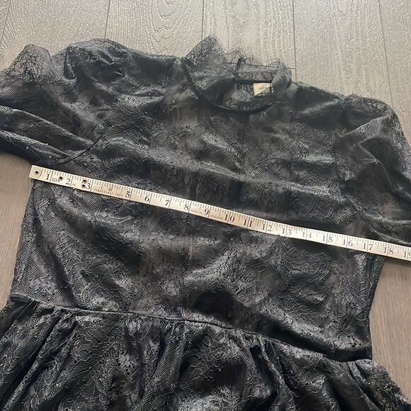 Aritzia Black Lace Maxi Dress - Picture 10 of 11